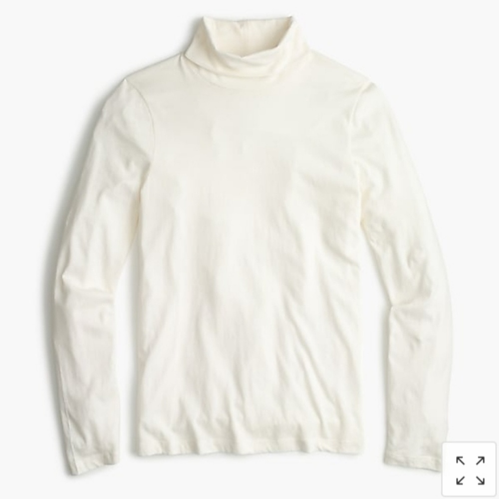 J. CREW tissue turtleneck t shirt